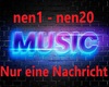 Nur eine Nachricht
