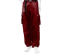 M_B Red Leather Trouser