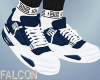 White&Blue Sneakers M