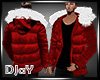[J] Red Fur Coat