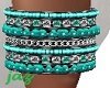 J* Turquoise bracelet L