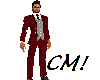 ~CM~ Red pinstripe suit