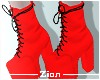 NotASin Boots Red