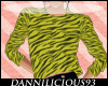 {Dn}Sweater|Yellow Print