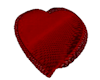 Red Heart Shaped Rug