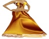 caz sexy gold dress