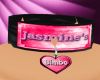 Jasmine's bimbo collar