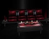 Red N Black Modern Sofa