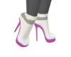 Sexy White & Lilac Heels