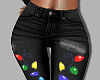 Christmas Lights Jeans