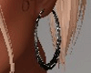 Animated Black Earrings