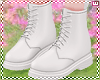 w. White Basic Boots