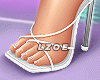 Lina White Sandals