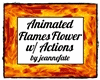Anim Flames Flower Seat