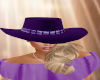 CF Cowgirl Purple Hat