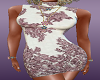 Lilac beaded dress