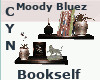 Moody Bluez Bookself