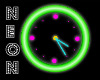 [ves]Neon Clock