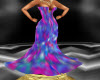 BLUE N PINK SPARKLE GOWN