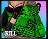 Patchwork Jacket Green
