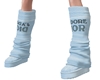 Blue boots