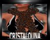 Leop fur diva scarf