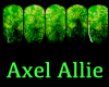 AA Green Rainforest Nail