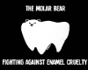 Molar Bear headsign