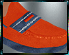 Orange Jeans Loafers