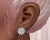 L! Diamond Earrings