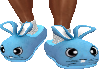 Bunny Slippers Blue M
