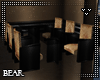 B l Gold Dining Table