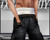 black shorts