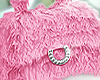 Livvy Pink Fur Bag