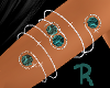 TEAL ARMBAND {R}