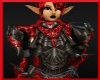 Red/silver top armor