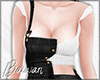 [Bw] Overall Dress Wh