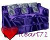 purple passion love seat