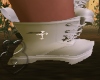 !R! Ivory Ankle Boots