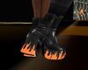 Halloween Flame Boots