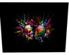 SKULL LOVE CANVAS ART