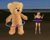 Teddy hula hop