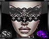 Ss::Blk Gothic Lace Mask