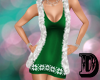 D Green Christmas Dress