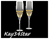Crystal Champagne Flutes
