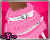 ~Y~White/Pink FluffShoes