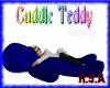 Cuddle Teddy Dark Blue