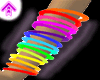 15 Glo Bracelets rainbow