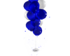 Blue and white  Balloon