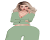 Green full long top